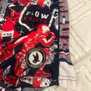 Boys Flow Game Day Football Attack Short- boys shorts XL.  FLOW SOCIETY